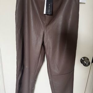 Black Tape_ Brown Women's Pants